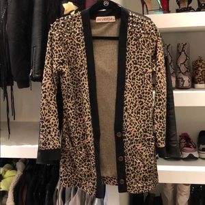 Leopard cardigan